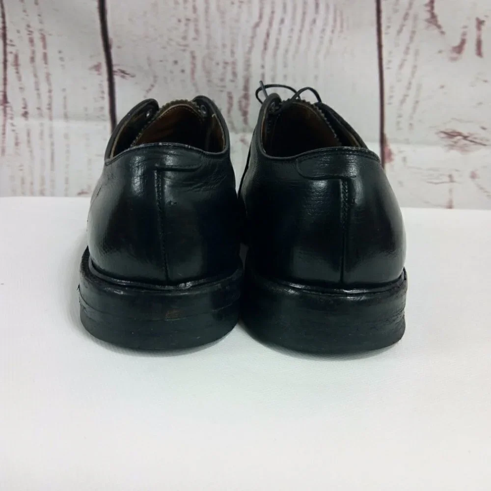 Mark XII Rare Oxford Black Leather Dress Shoes